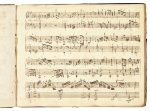 HANDEL, GEORGE FRIDERIC Mid eighteenth-century English manuscript of keyboard music, including fugues and arrangements from "Messiah" and "Acis and Galatea"
