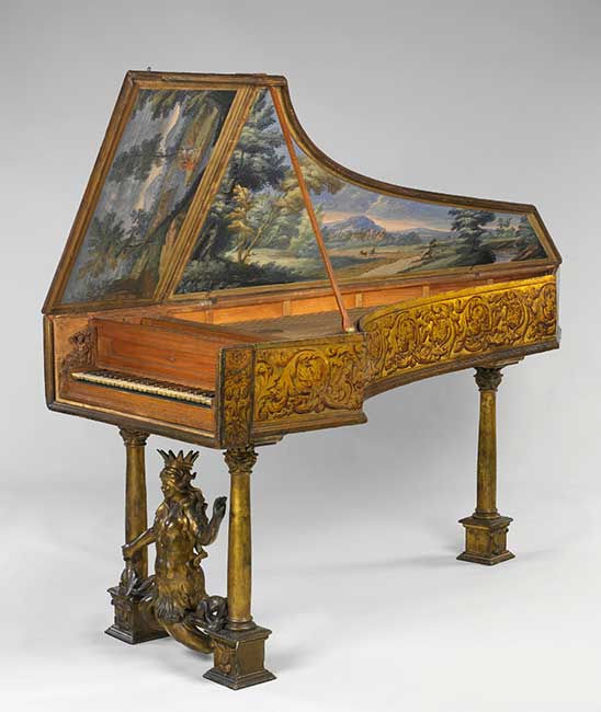 Harpsichord,late 17th century Italian