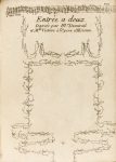 Leaflet, Raoul-Auger ( 1659 / 1660-1710 ). COMPLETE OF DANCES CONTAINING VERY LARGE NUMBERS, BIG ENTRANCES OF BALLET OF MR PECOUR. PARIS: SHEET, 1704.