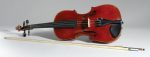 Violin Bearing Label for Andreas Hoyer, Violin Maker, Klingenthal, 1776 In case